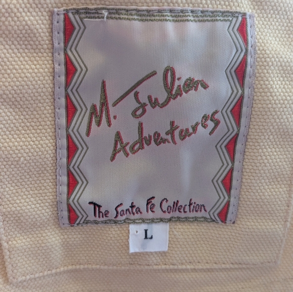 m julian adventures santa fe collection long yellow cotton duster - Picture 13 of 16